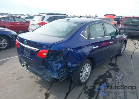 2019 Nissan Sentra Sv из США, поврежденный, VIN 3N1AB7AP3KY454113